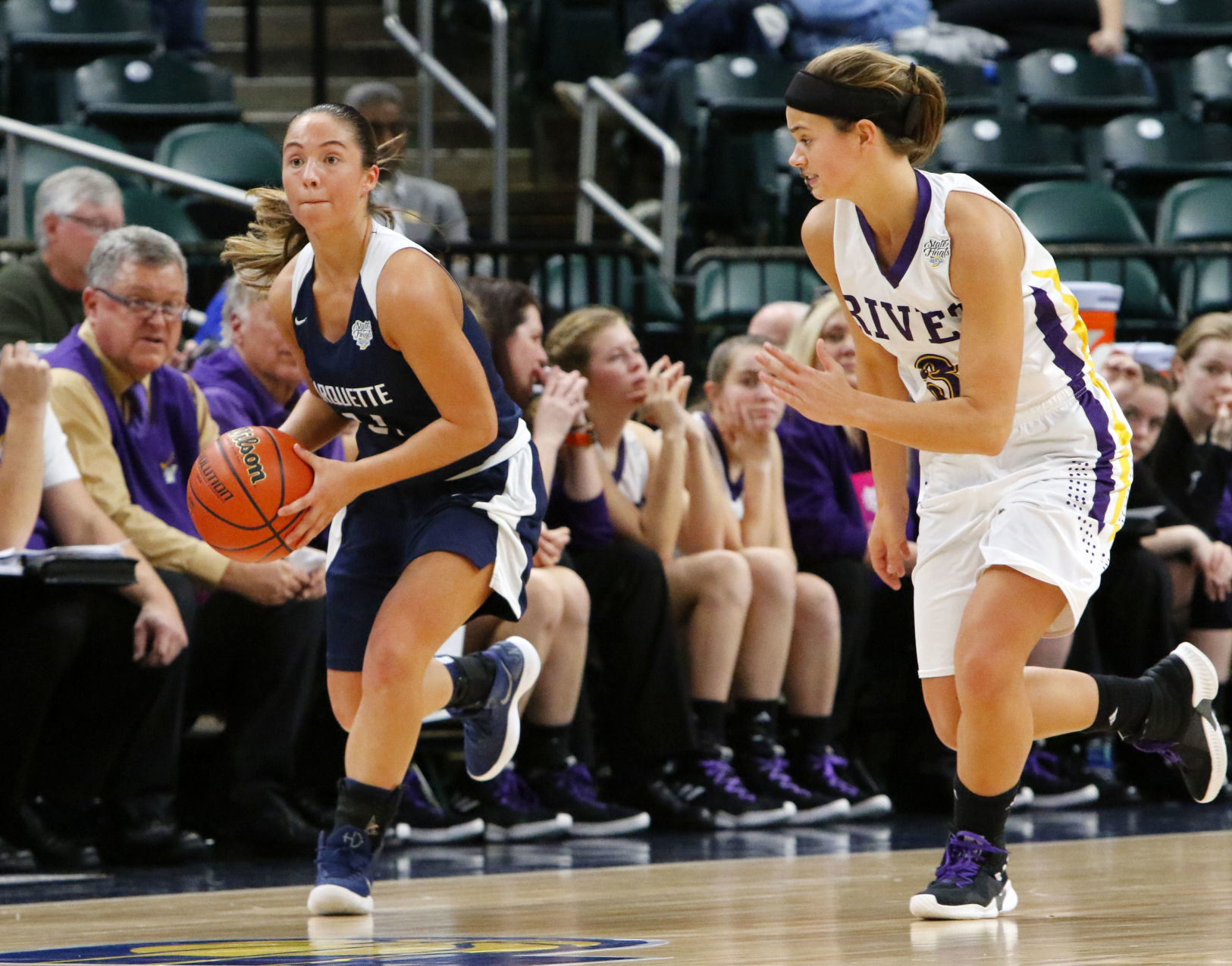 Gallery: Marquette Catholic vs. Vincennes Rivet in Class A championship